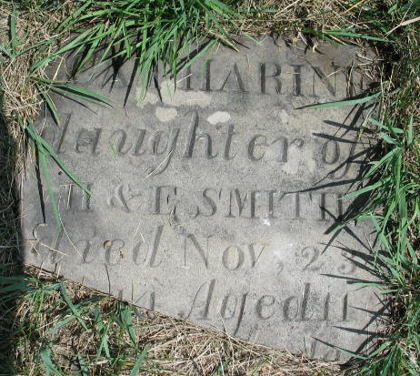 Catharine Smith tombstone